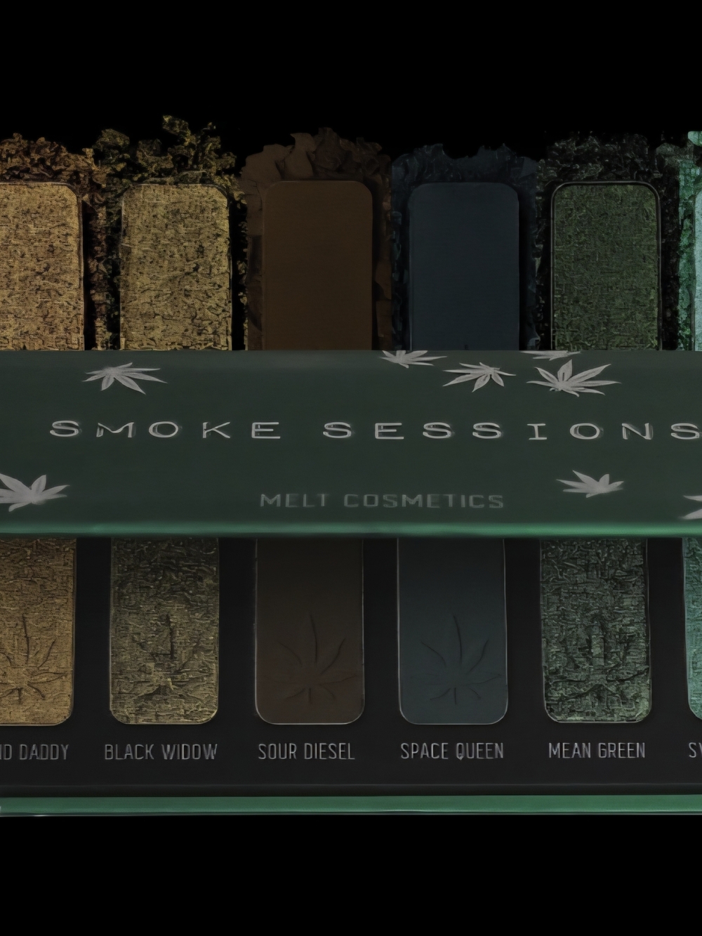 Melt Cosmetics Smoke Sessions Eyeshadow Palette - Greens "4/20 LIMITED EDITION"